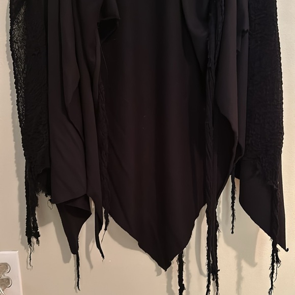 Black Festival Cloak Unisex Size Small - Picture 4 of 6